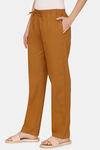 Coucou Woven Pyjama - Tawny Brown — thumbnail 2